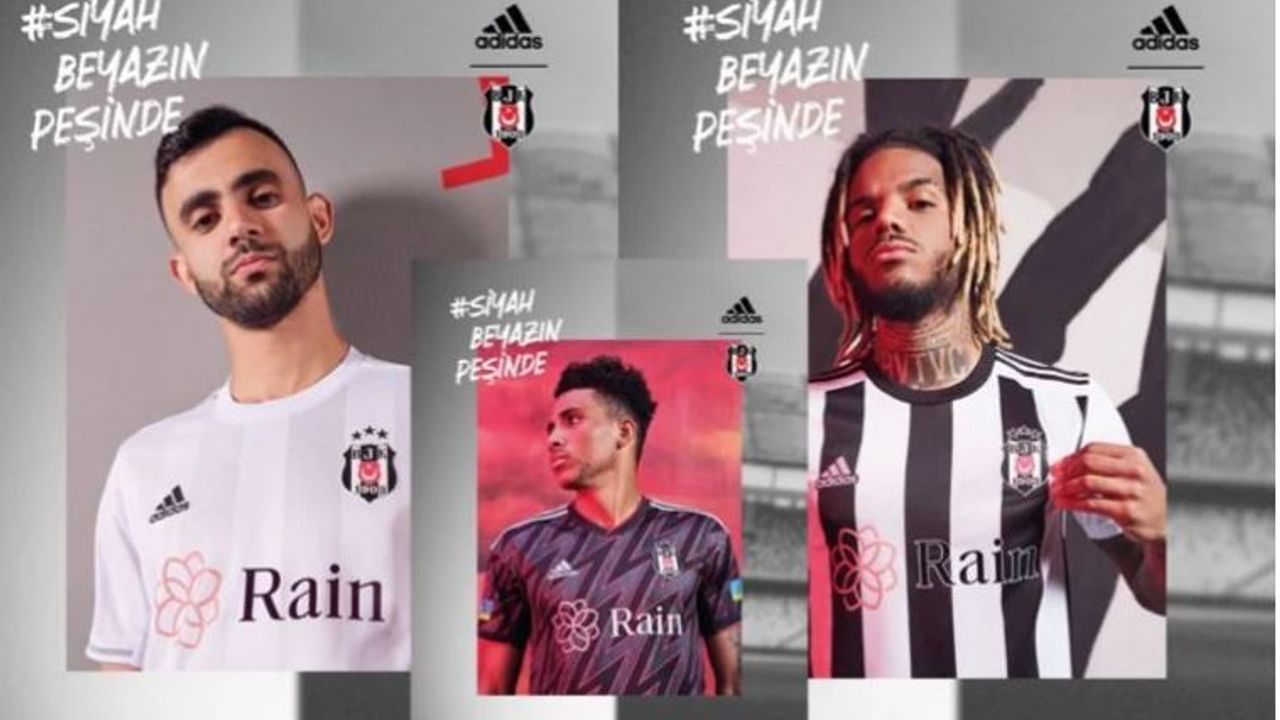 Siyah Beyazın peşinde sloganıyla: Beşiktaş yeni sezon formalarını tanıttı
