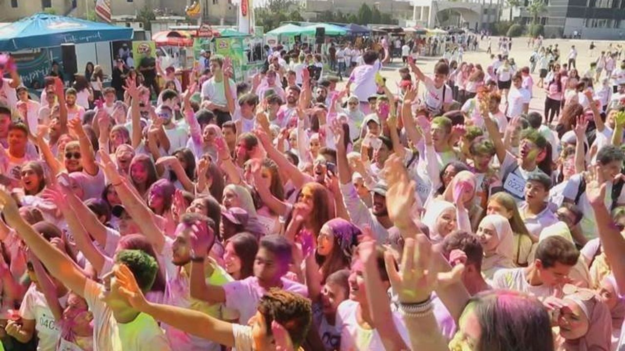 Şam'da renk festivali: 'Şam'ı Seviyorum'