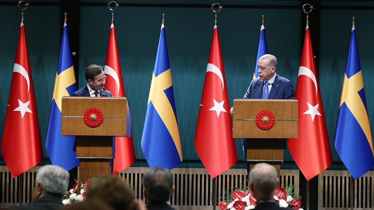 Erdoğan ile İsveç Başbakanı Ulf Kristersson'dan kritik açıklamalar